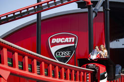 Maurer Rides at DUCATI land 2