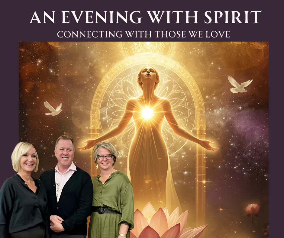 An Evening with Spirit with International Mediums, Tony Stockwell, Jackie Duffey and Diane Simmons