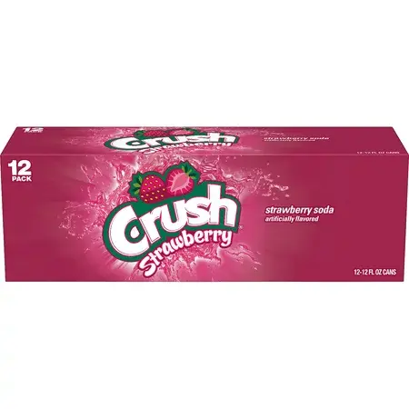 CRUSH STRAWBERRY 2/12/12 OZ