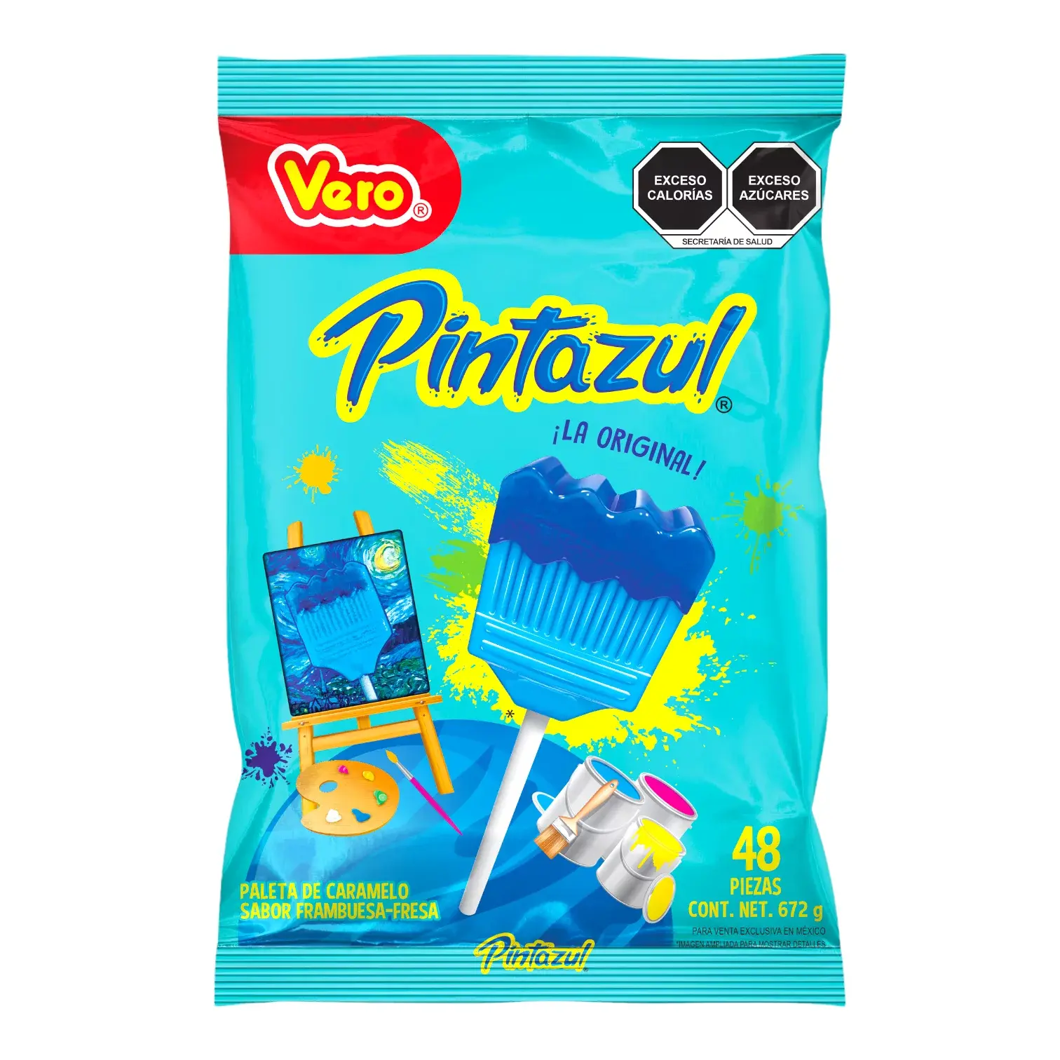 VERO PAL BROCHITA PINTAZUL 24/48 PZAS