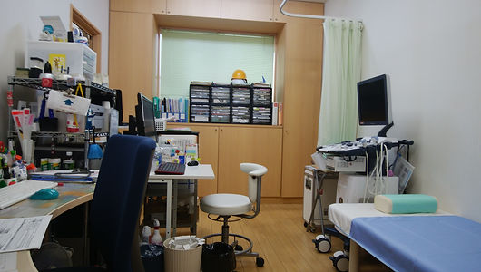 小林内科クリニックの診察室