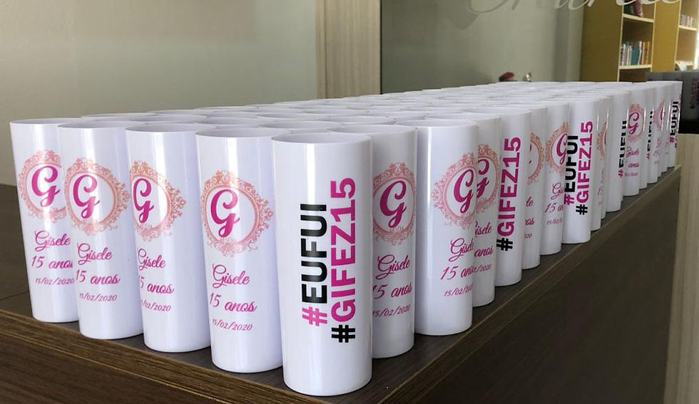 Miniatura: Copo Long Drink em Acrílico - Personalizado