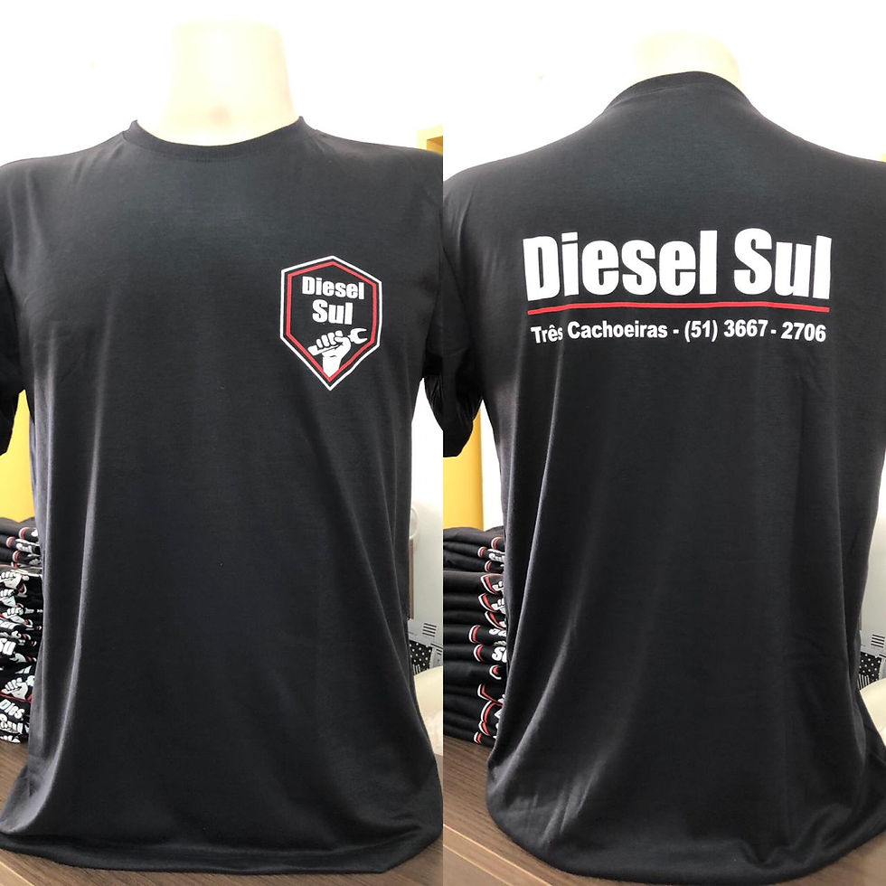 Miniatura: Camiseta em Algodão Fio Penteado 30.1- Serigrafia