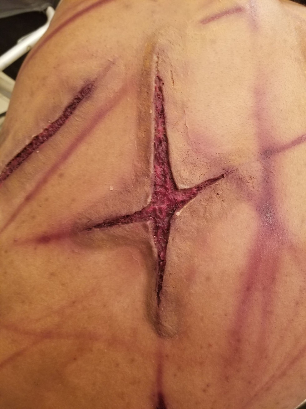 Miniatura: Prosthetic Transfer 012 - Large X-Shaped Cut