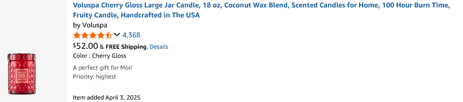 Queen Naomi NYC tribute wishlist