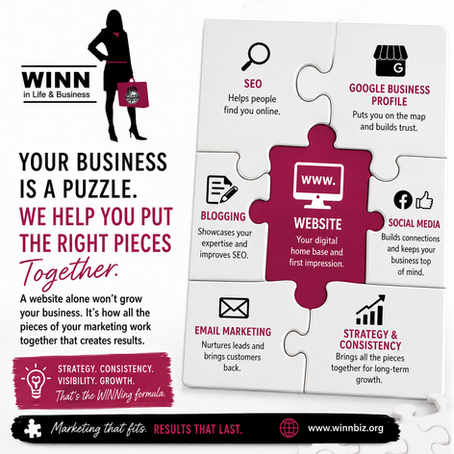 Business Puzzle Pieces