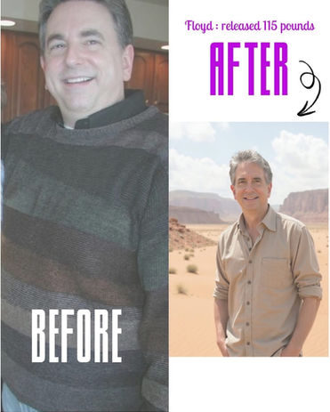 Before and After: Man lost 70 pounds