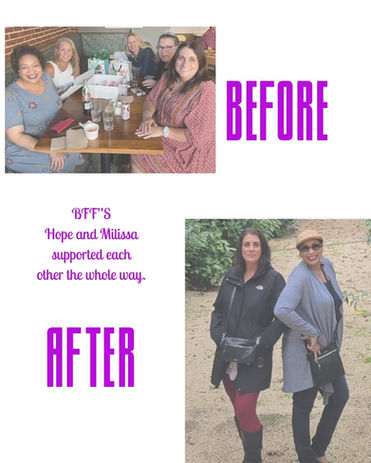 Hope and William's inspirational weight loss journey: Before & After