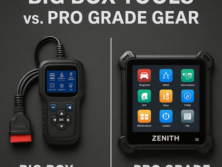 Big Box vs pro grade tools