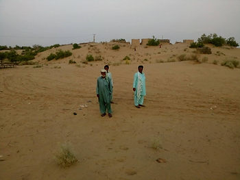 Desert climate makes it hard to find work.