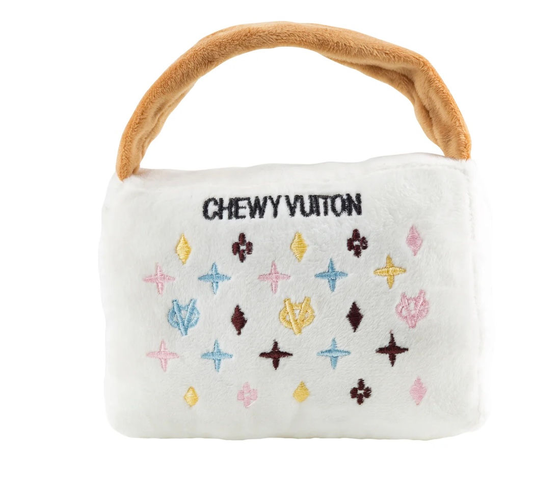 Chewy Vuiton handbag toy by Haute Diggity Dog