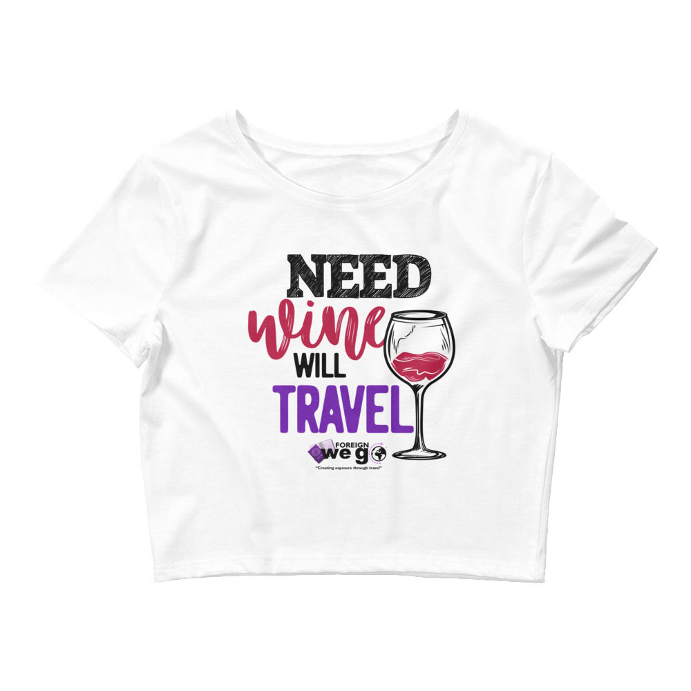 Need Wine Women’s Crop Tee