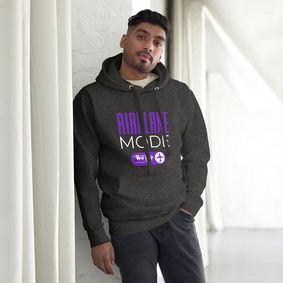 Thumbnail: Airplane Mode Unisex Hoodie