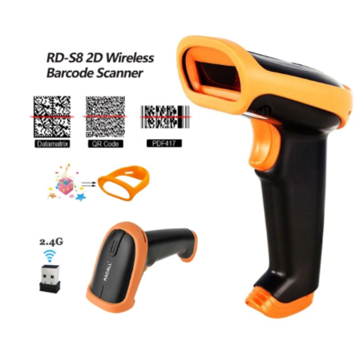 RADALL Wireless Barcode scanner S8