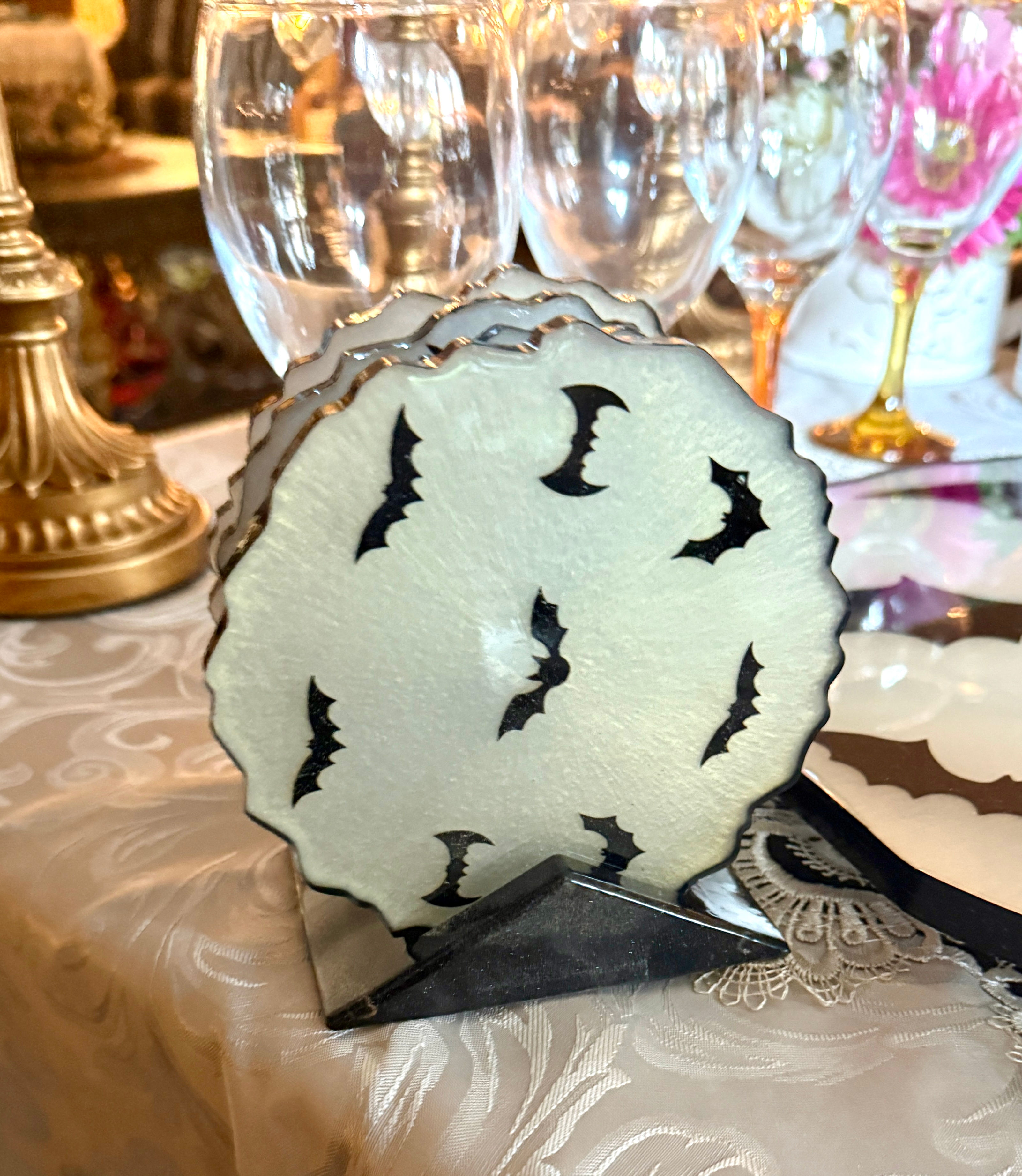 Batty For Coasters Geode (Item #C0073)