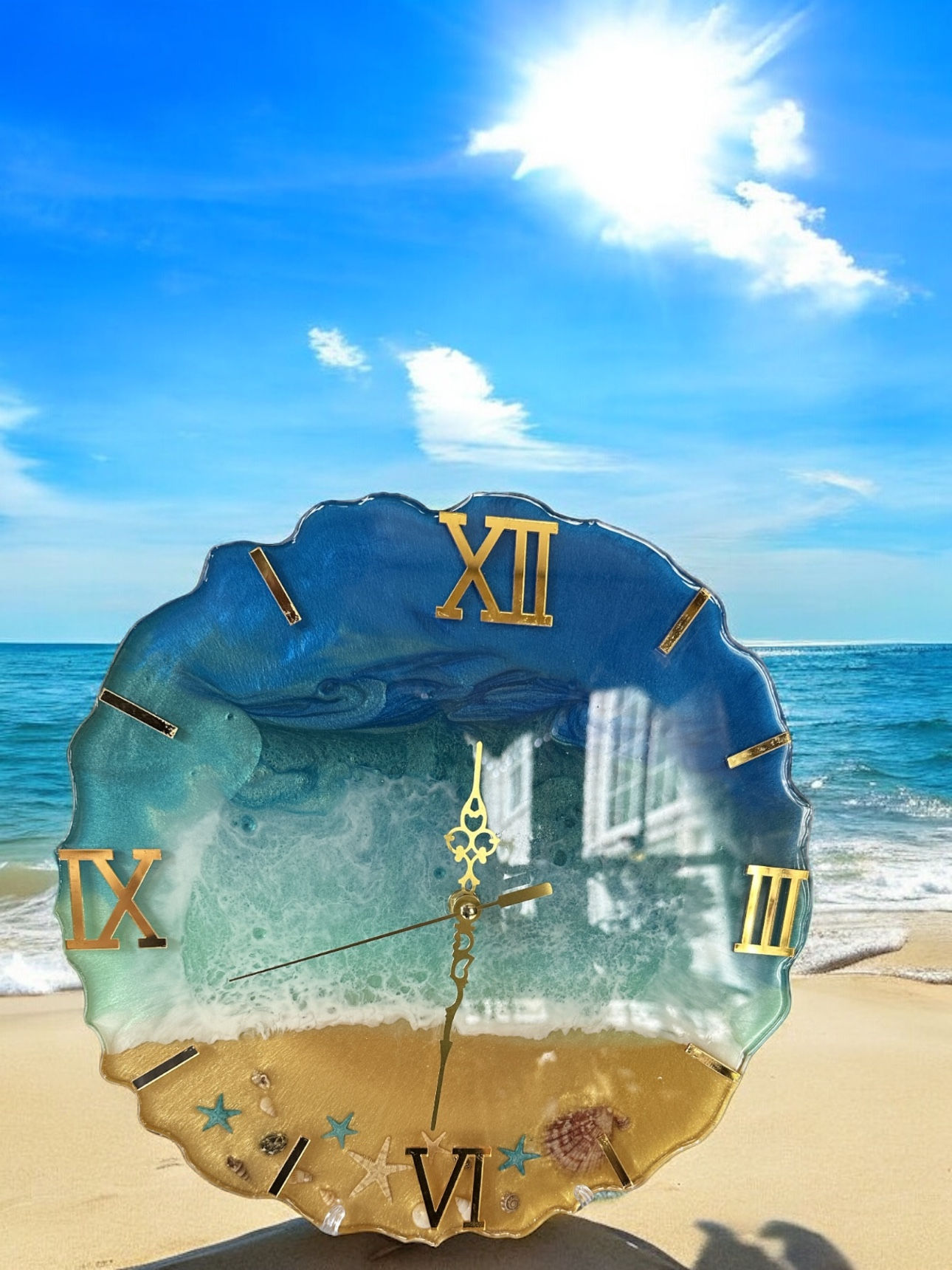 Beach Inspired Clock (Item #CL0007)