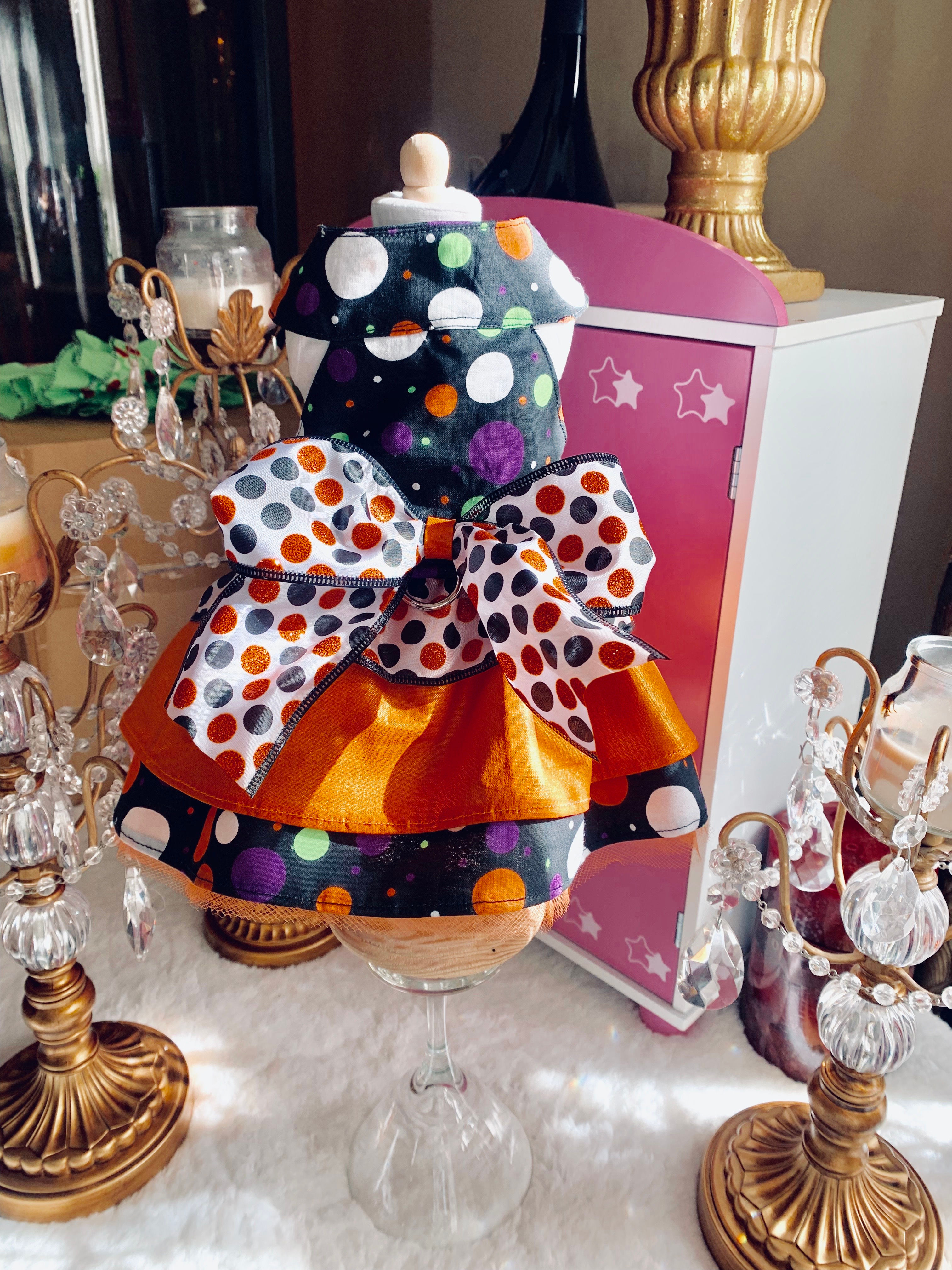 The Joker's Sidekick Dog/ Pet Dress/Haness