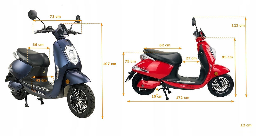 Sīktēls: Torrot Supermotard Two izmēri: augstums 109cm, garums 171cm