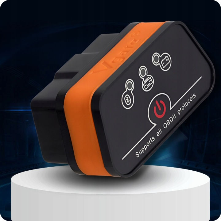 Vgate iCar2 BT 3.0 OBD2 diagnostikas iekārta uz statīva