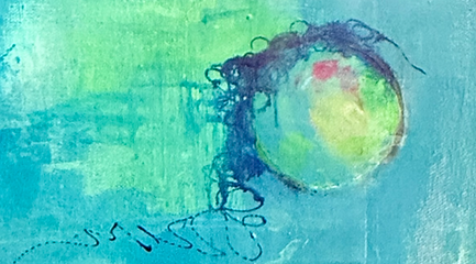 Non-figurative, Abstract art created by Precious Burger. 