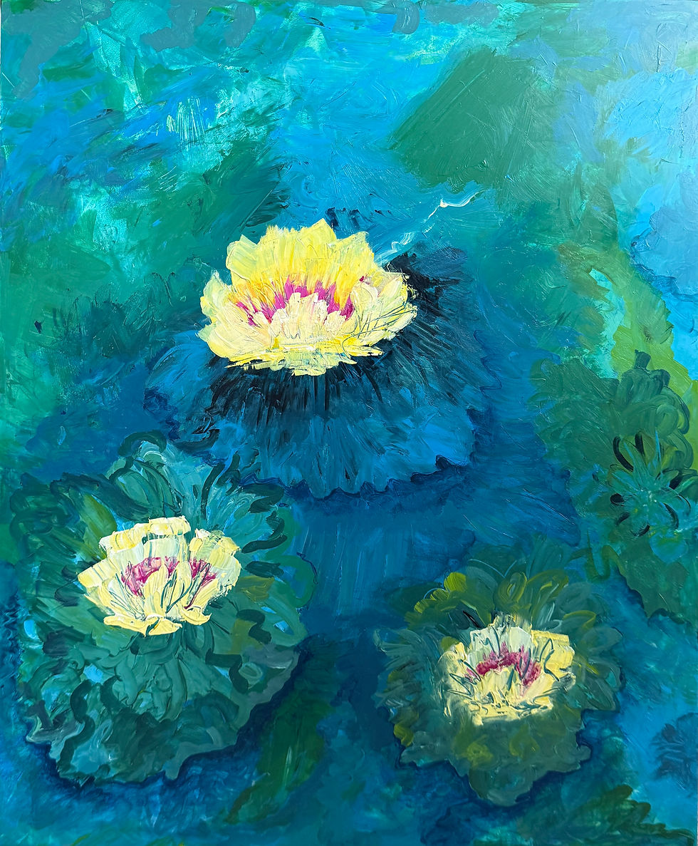 RootedinReflection_PreciousBurger_24x20_Acrylic_Cradleboard_2025_1177.JPG