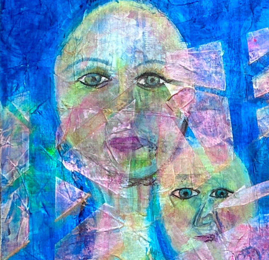 Thumbnail: The Critics, 24 x 48" Acrylic Painting on Canvas, Original Artwork, Precious Burger Copyright 2025