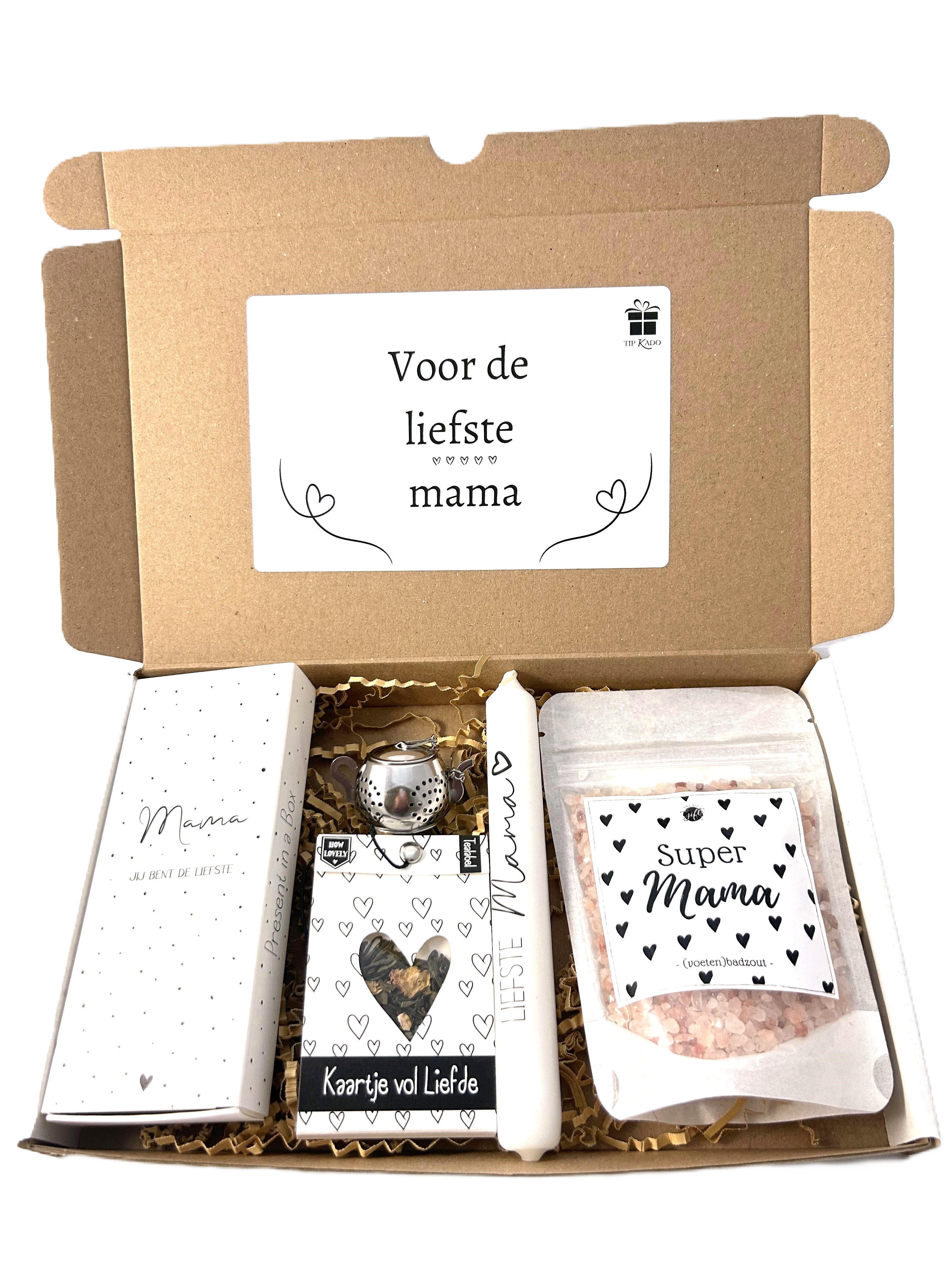 liefste mama kaarsen thee theezeefje badzout ontspannen relaxen genieten