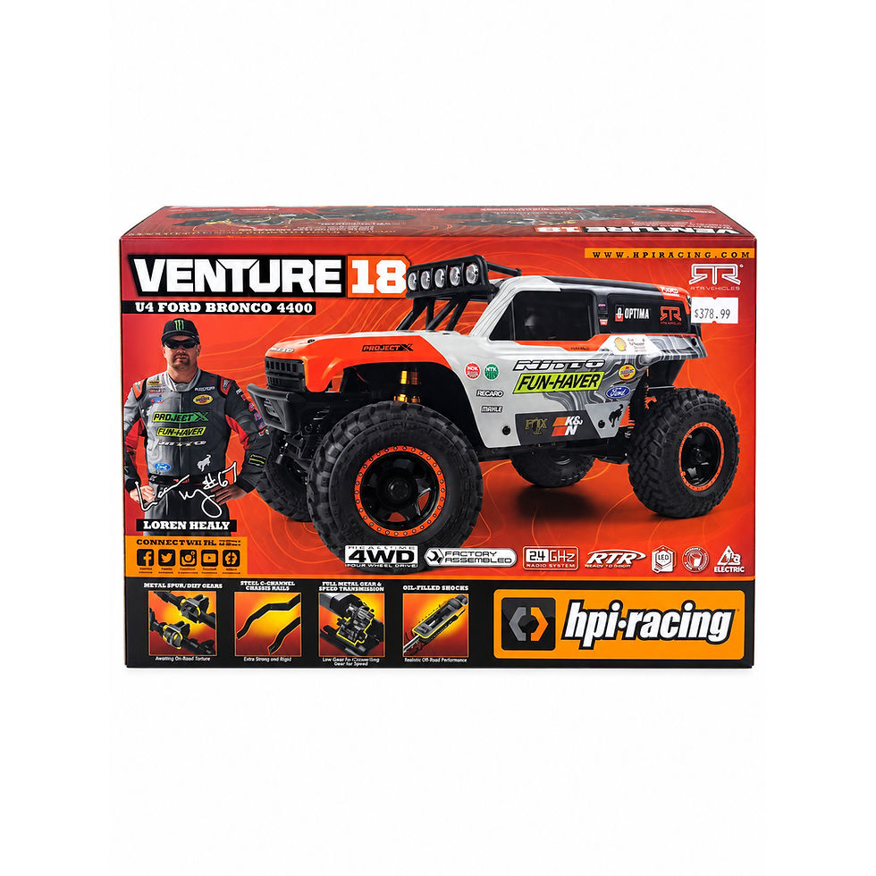 Thumbnail: HPI Racing - Venture18 U4 FLUX Ford Bronco 4400 Loren Healy - 160888