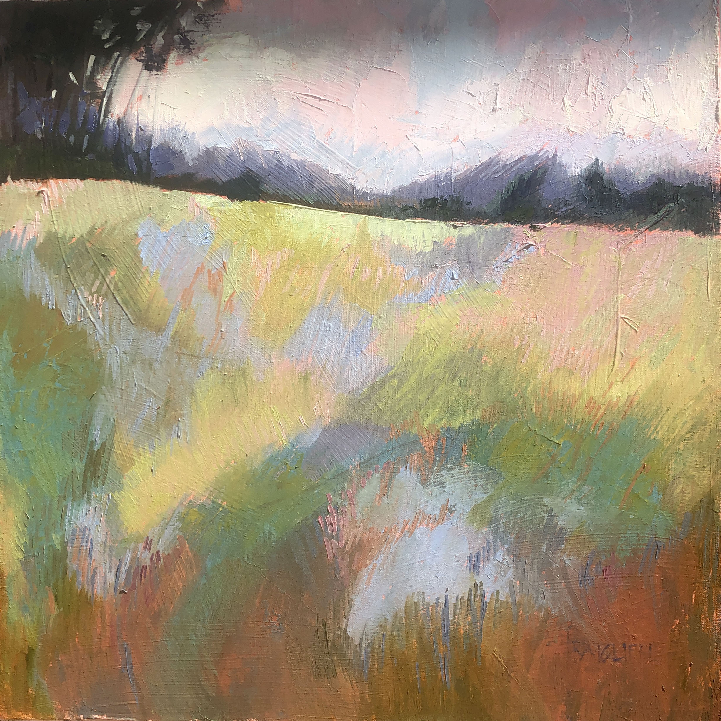 Dancing in the Grass 24"x 24" | $950