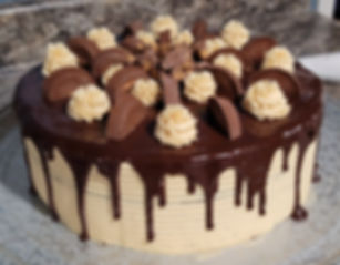 Chocolate Peanut Butter Cup Cake
