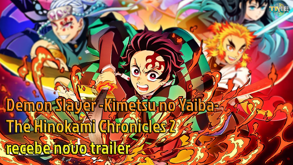 Demon Slayer -Kimetsu no Yaiba- The Hinokami Chronicles 2 recebe novo trailer