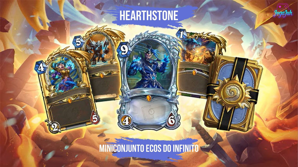 Lute por todos os futuros com o Miniconjunto Ecos do Infinito de Hearthstone