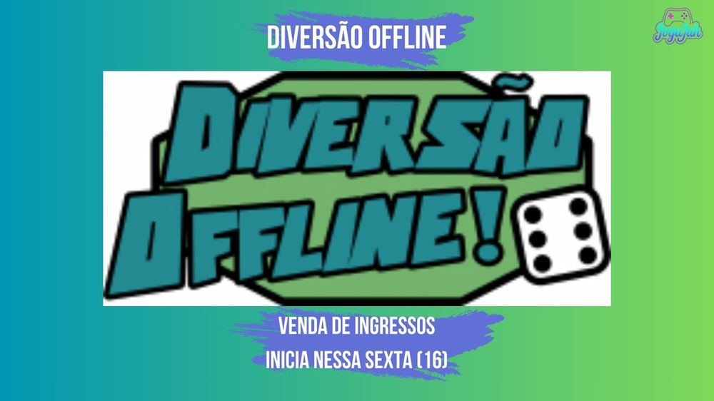 Diversão Offline inicia venda geral de ingressos para a edição 2026 nesta sexta-feira
