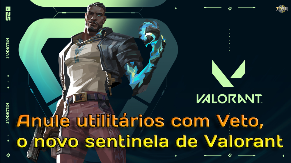 Anule utilitários com Veto, o novo sentinela de Valorant
