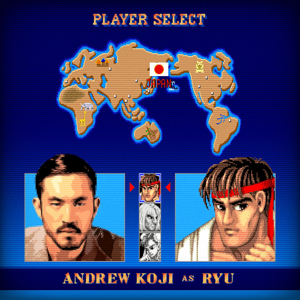 Andrew Koji como “Ryu”