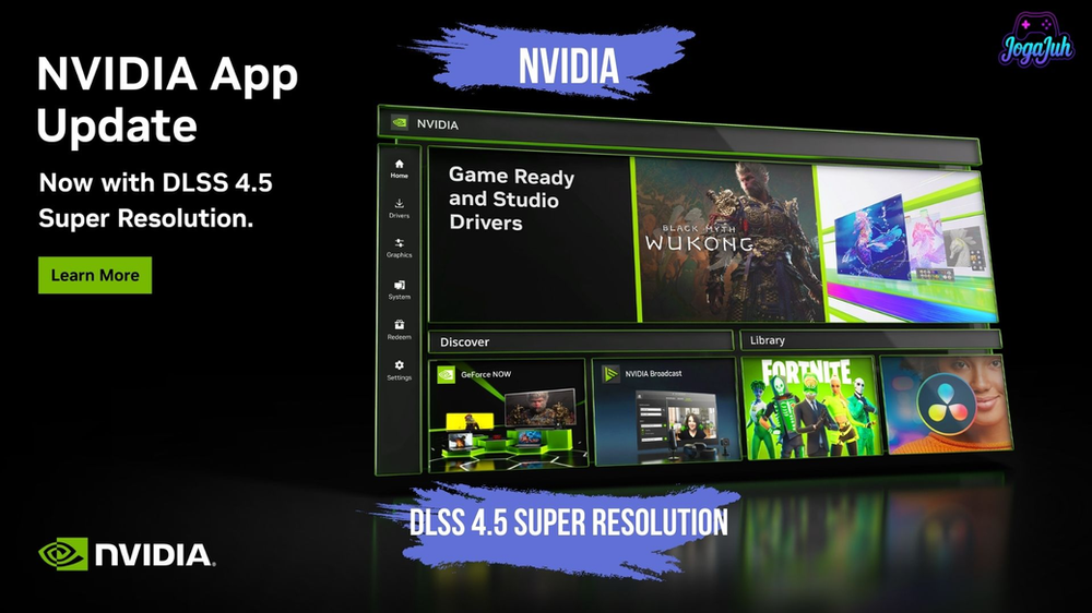 NVIDIA disponibiliza o DLSS 4.5 Super Resolution para os usuários