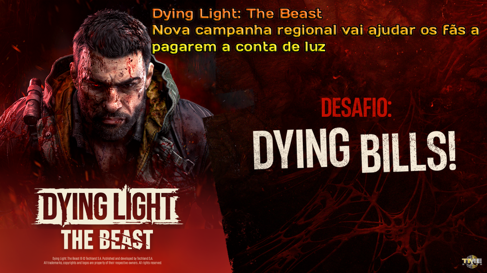 Dying Light: The Beast - Nova campanha regional vai ajudar os fãs a pagarem a conta de luz