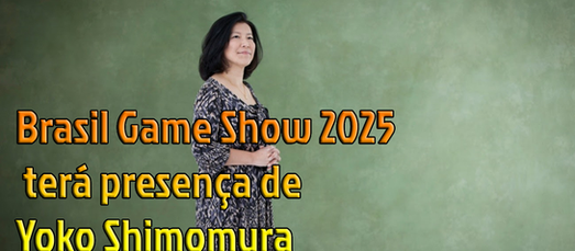 Brasil Game Show 2025 terá presença de Yoko Shimomura