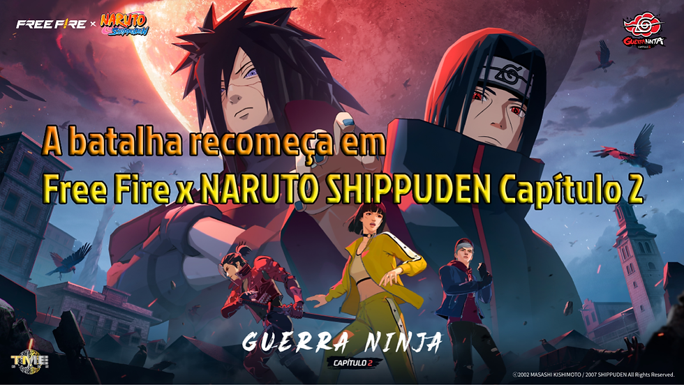 Free Fire x NARUTO SHIPPUDEN