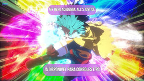 MY HERO ACADEMIA: ALL’S JUSTICE já disponível para consoles e PC