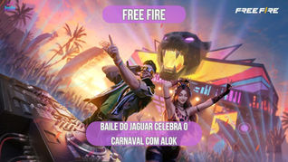 Baile do Jaguar: Free Fire celebra o Carnaval com Alok em um evento in‑game global criado por brasileiros