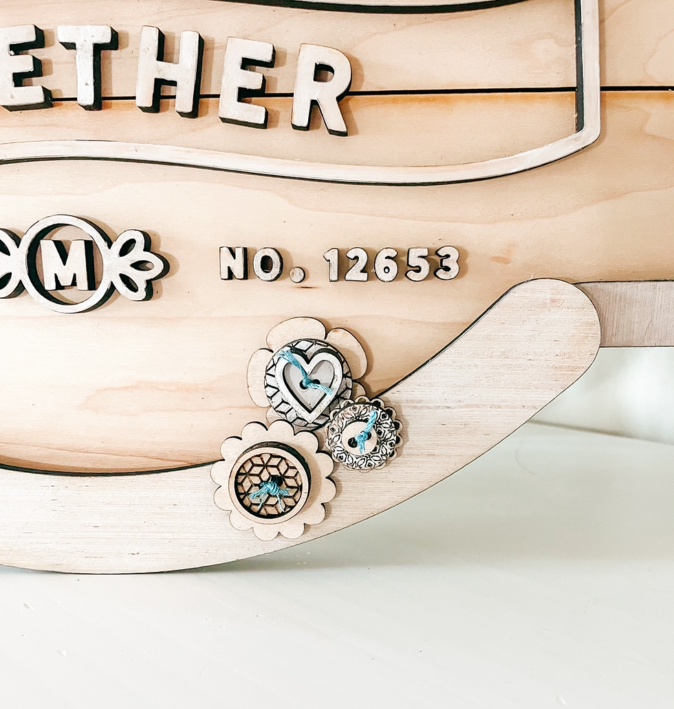 Thumbnail: Moms are Like Buttons Sign | Digital Pattern File SVG