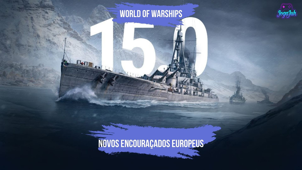 Novos encouraçados europeus tomam o alto-mar na mais recente atualização de World of Warships