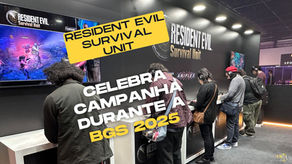 Resident Evil Survival Unit celebra campanha durante a BGS 2025