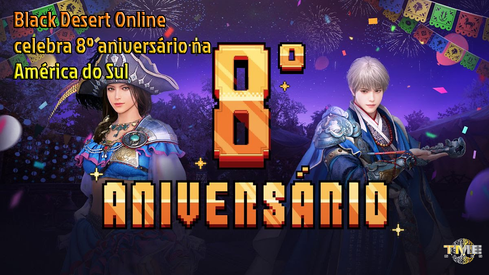 Black Desert Online celebra 8º aniversário na América do Sul