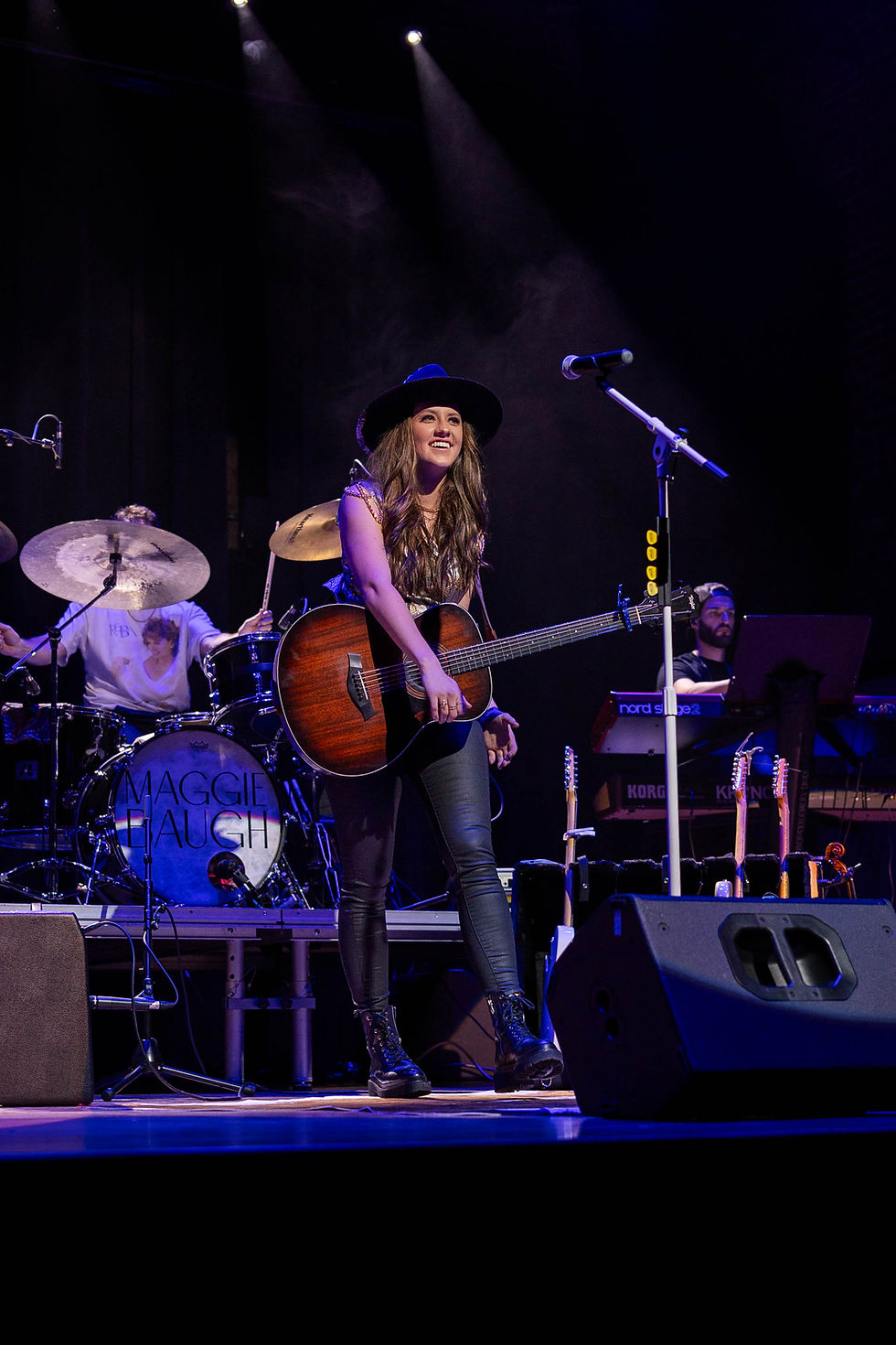 Maggie Baugh w/ Noah Spencer