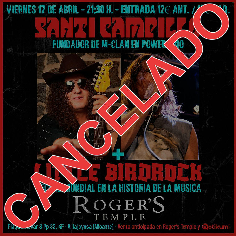 CANCELADO Noche de Guitarras y Leyendas: Santi Campillo + Littlebirdrock