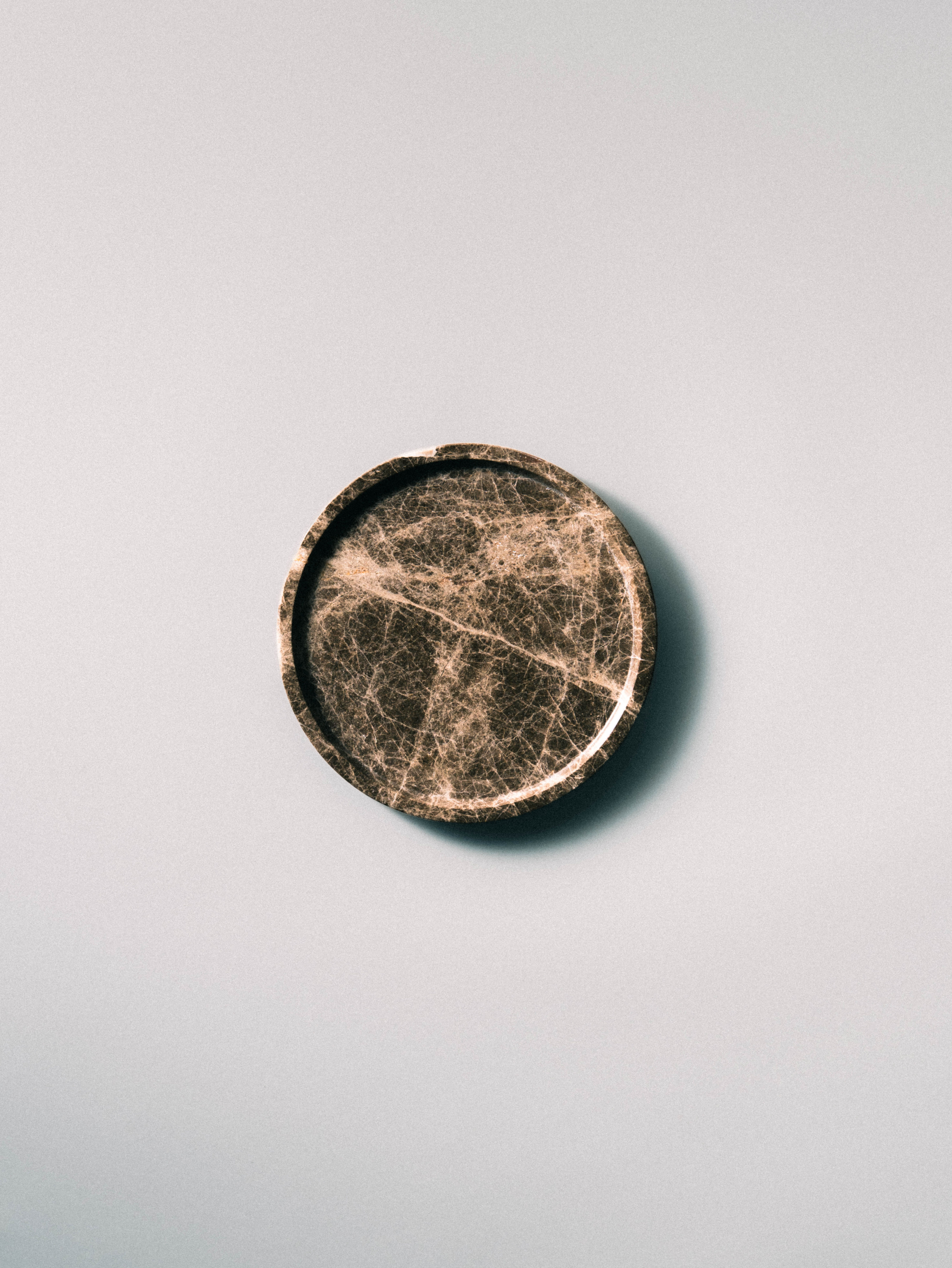 Round Marble Tray