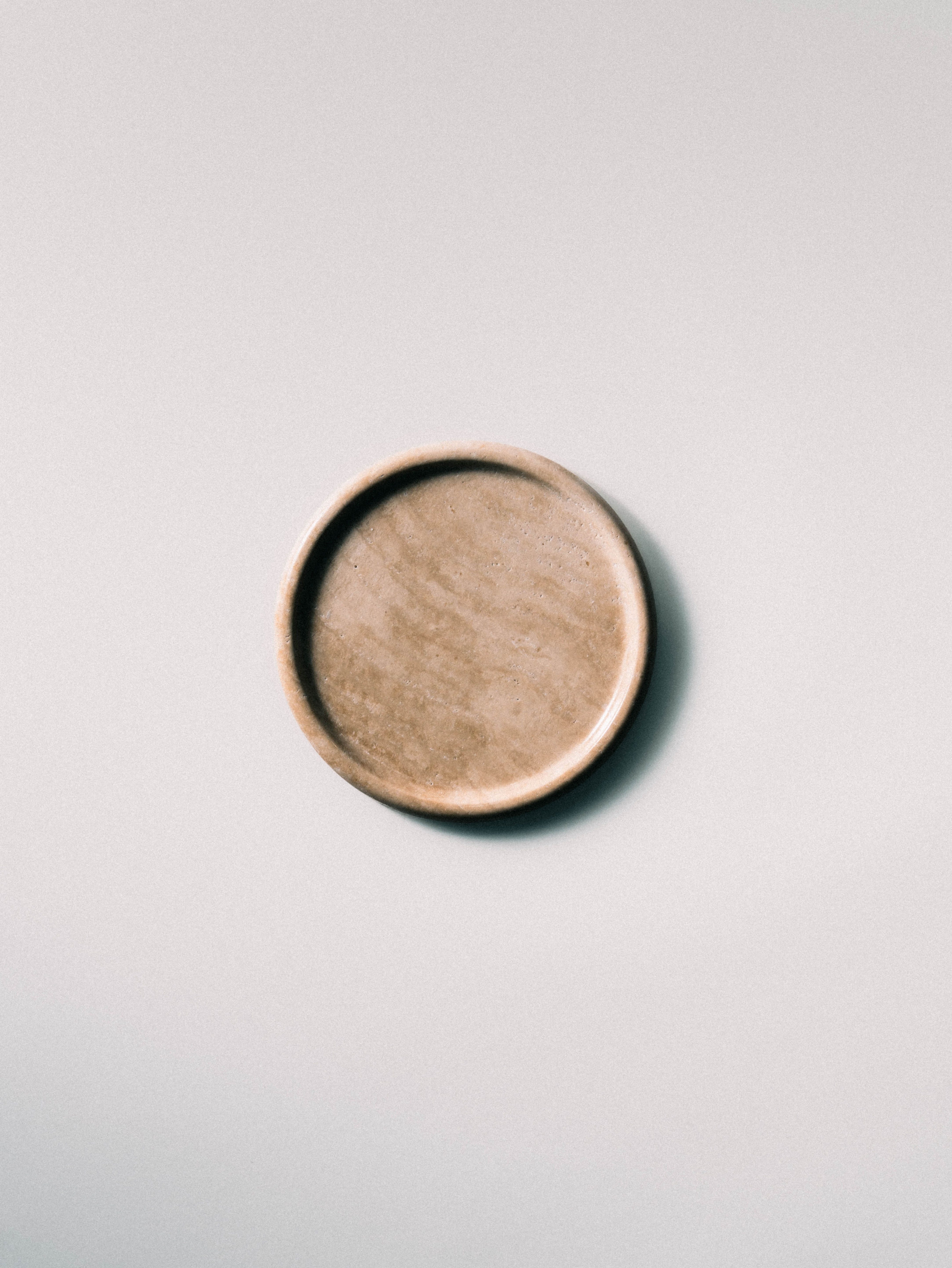 Round Marble Tray