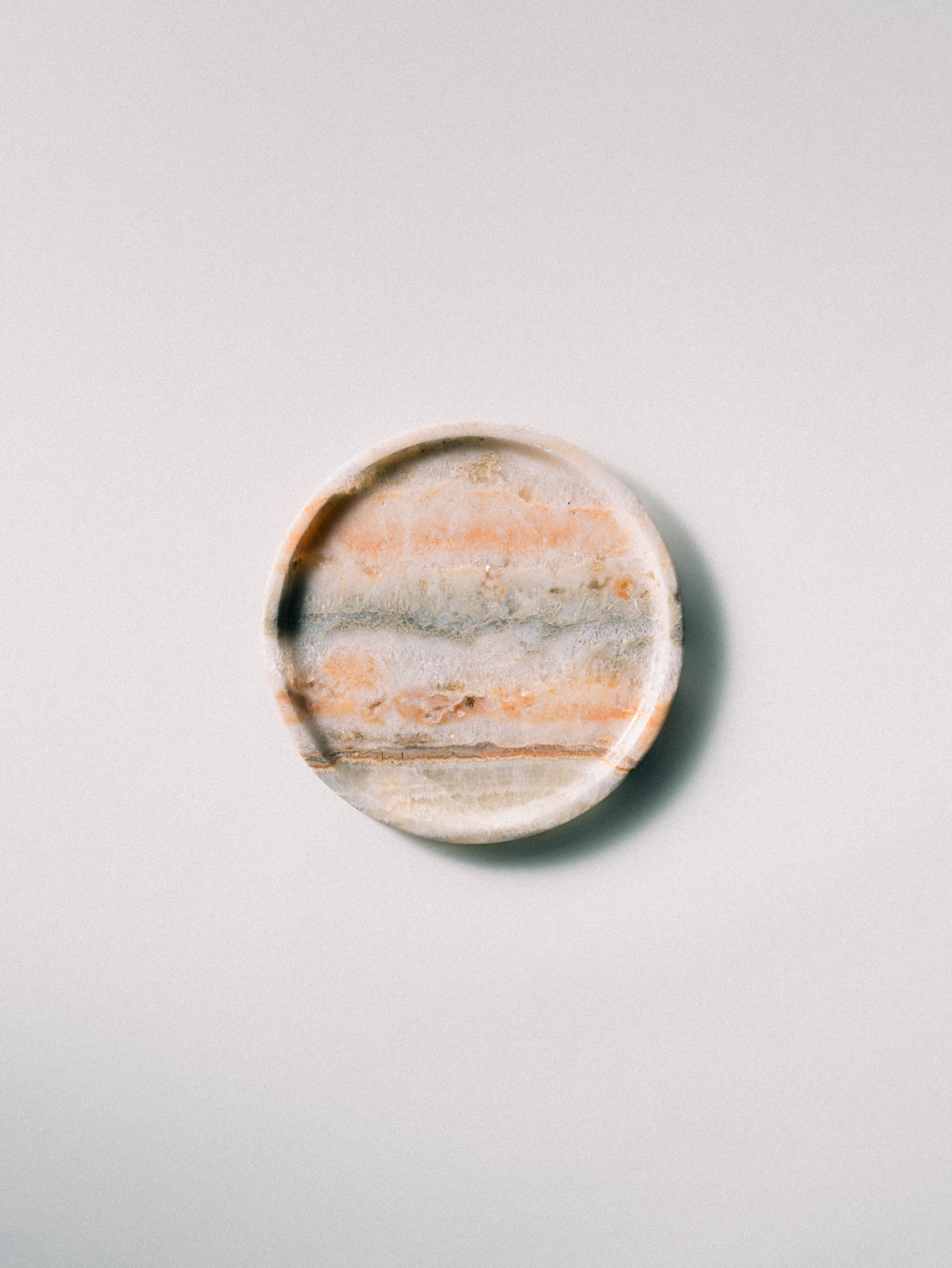 Round Marble Tray